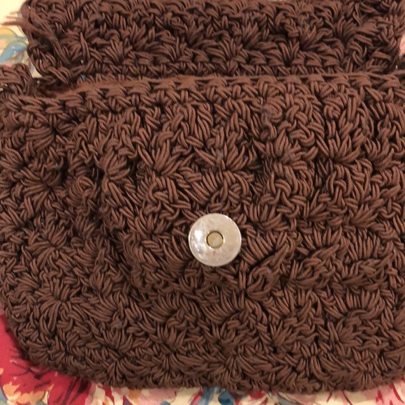 Handmade Macrame Brown Bag - Picture 4 of 4